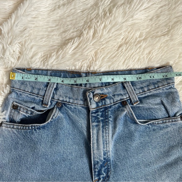 Vintage Levi’s Student Fit 550 Orange Tab Jeans Size 27W 28L - Picture 7 of 10